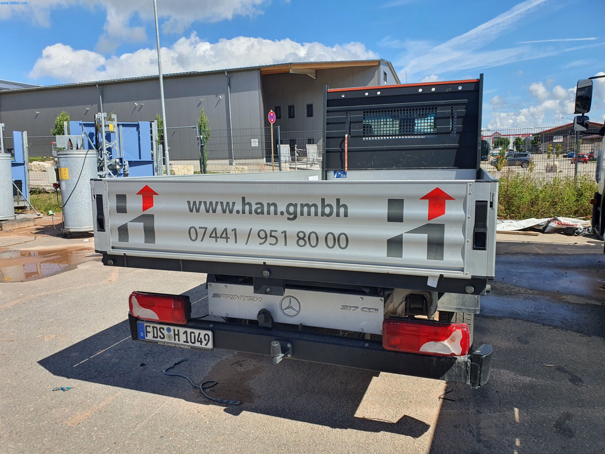 Gerüstmaterial mit Zubehör, Bauaufzug, Büro- und Edelstahlkücheneinrichtung, Bürocontainer und Bauzubehör-23