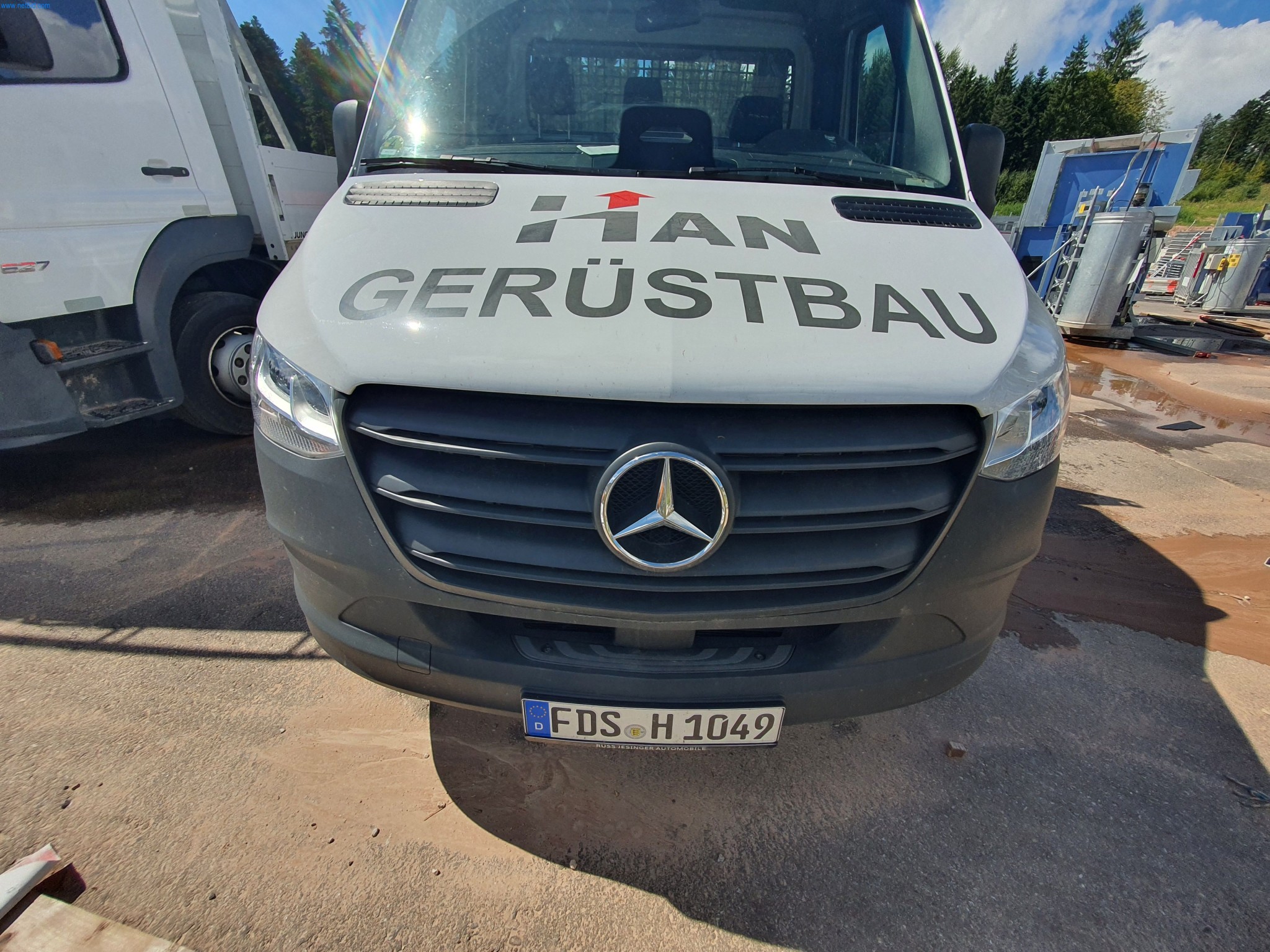 Gerüstmaterial mit Zubehör, Bauaufzug, Büro- und Edelstahlkücheneinrichtung, Bürocontainer und Bauzubehör-25