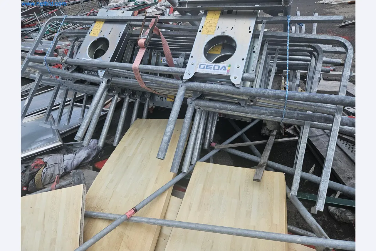 Scaffolding materials and accessories, construction elevators, office and stainless steel kitchen fixtures, office containers, and construction supplies-1