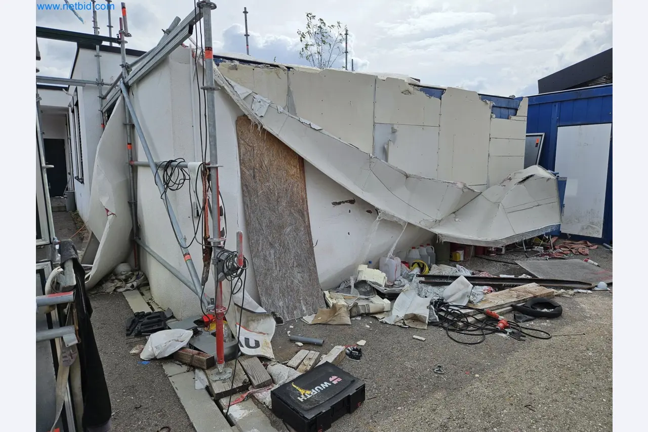 Scaffolding materials and accessories, construction elevators, office and stainless steel kitchen fixtures, office containers, and construction supplies-1