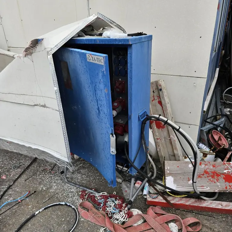 Construction Site Power Distribution Cabinet