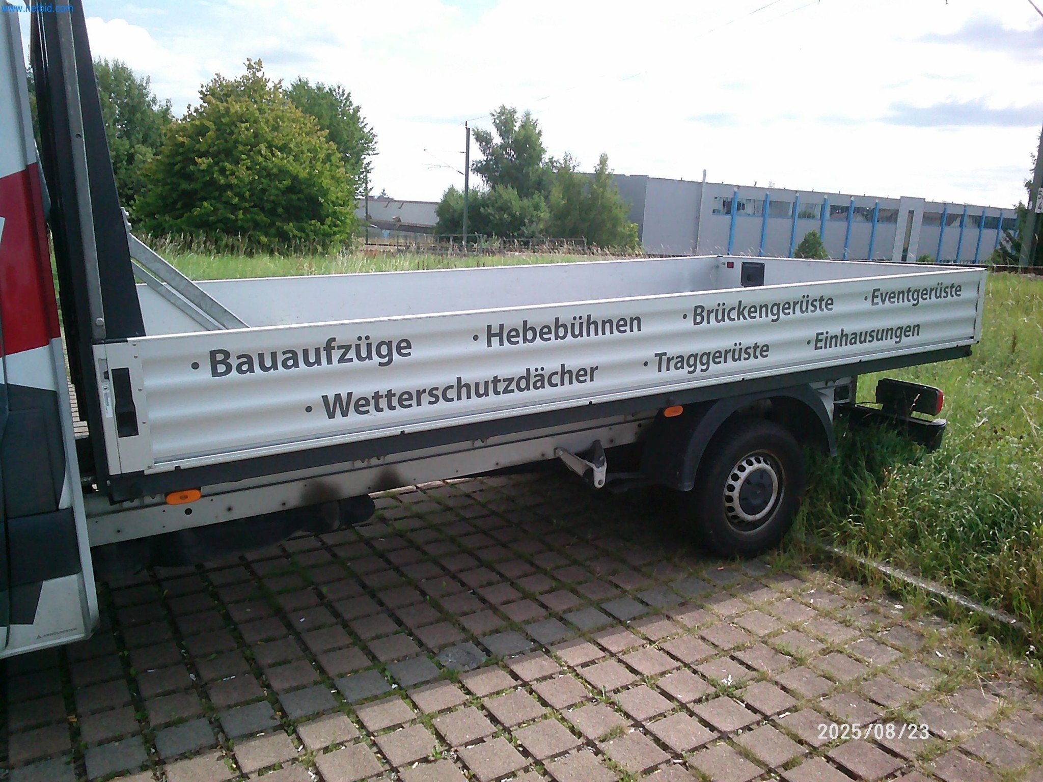 Gerüstmaterial mit Zubehör, Bauaufzug, Büro- und Edelstahlkücheneinrichtung, Bürocontainer und Bauzubehör-4