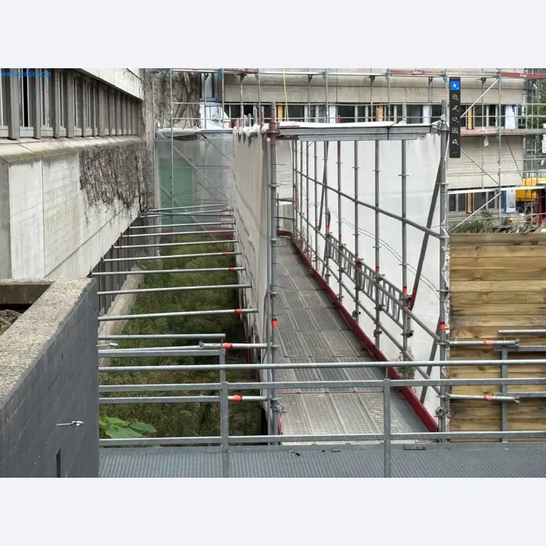 Gerüstmaterial mit Zubehör, Bauaufzug, Büro- und Edelstahlkücheneinrichtung, Bürocontainer und Bauzubehör-3