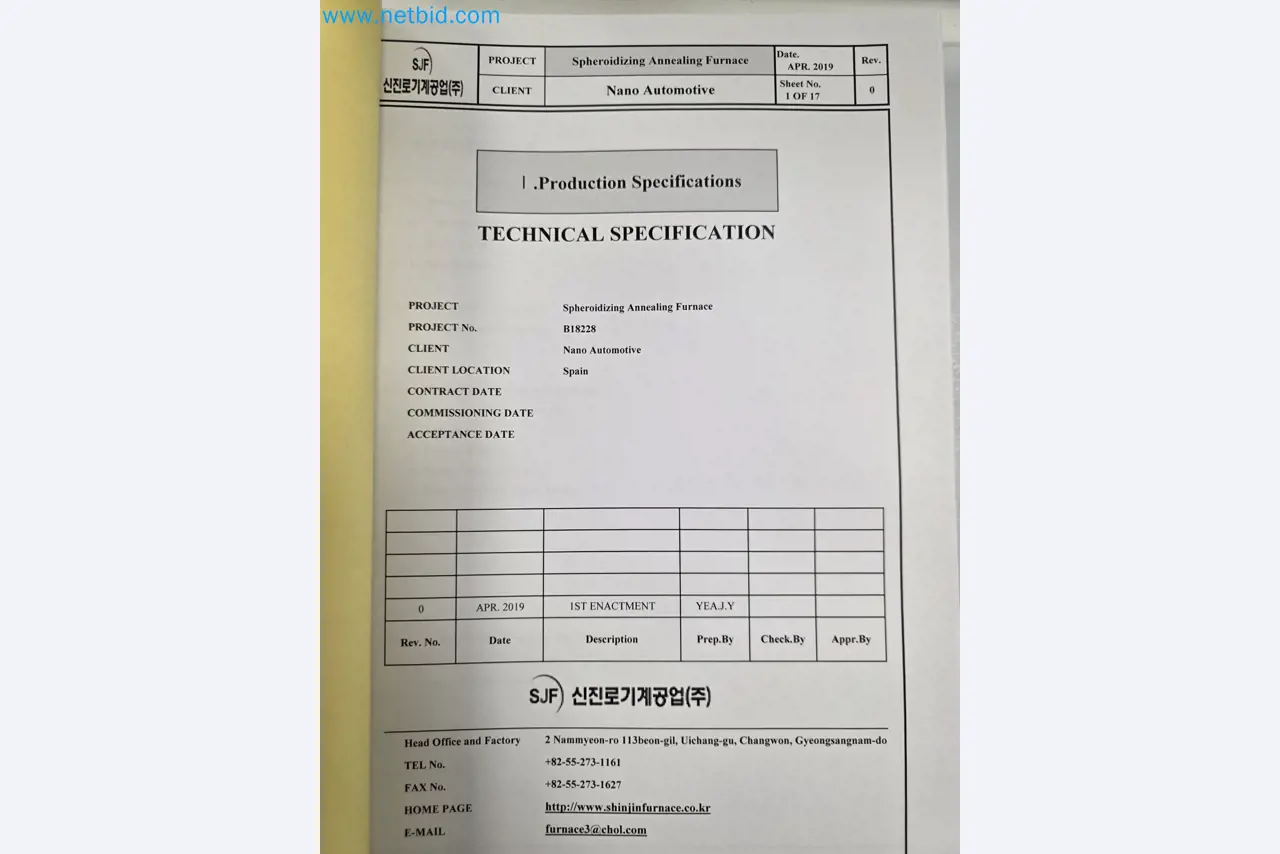 Sphäroidisierofen von NANO Automotive in Spanien-42