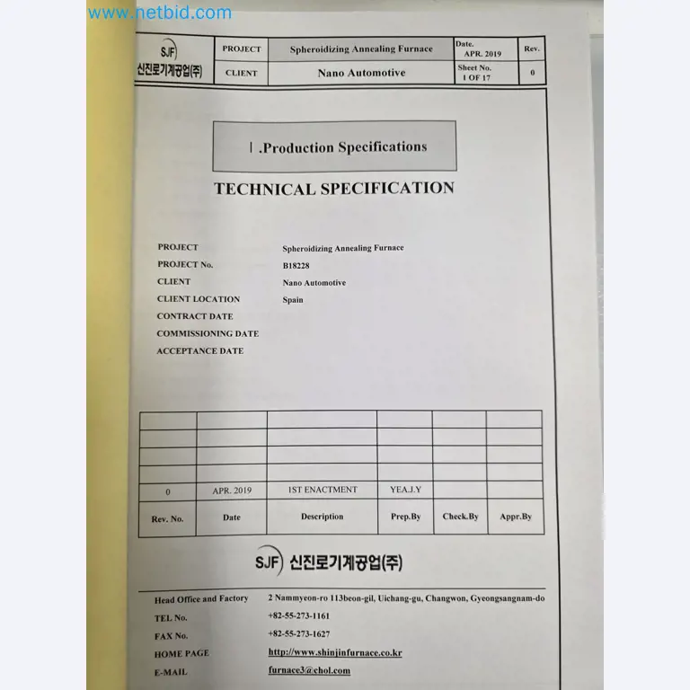 Sphäroidisierofen von NANO Automotive in Spanien-42