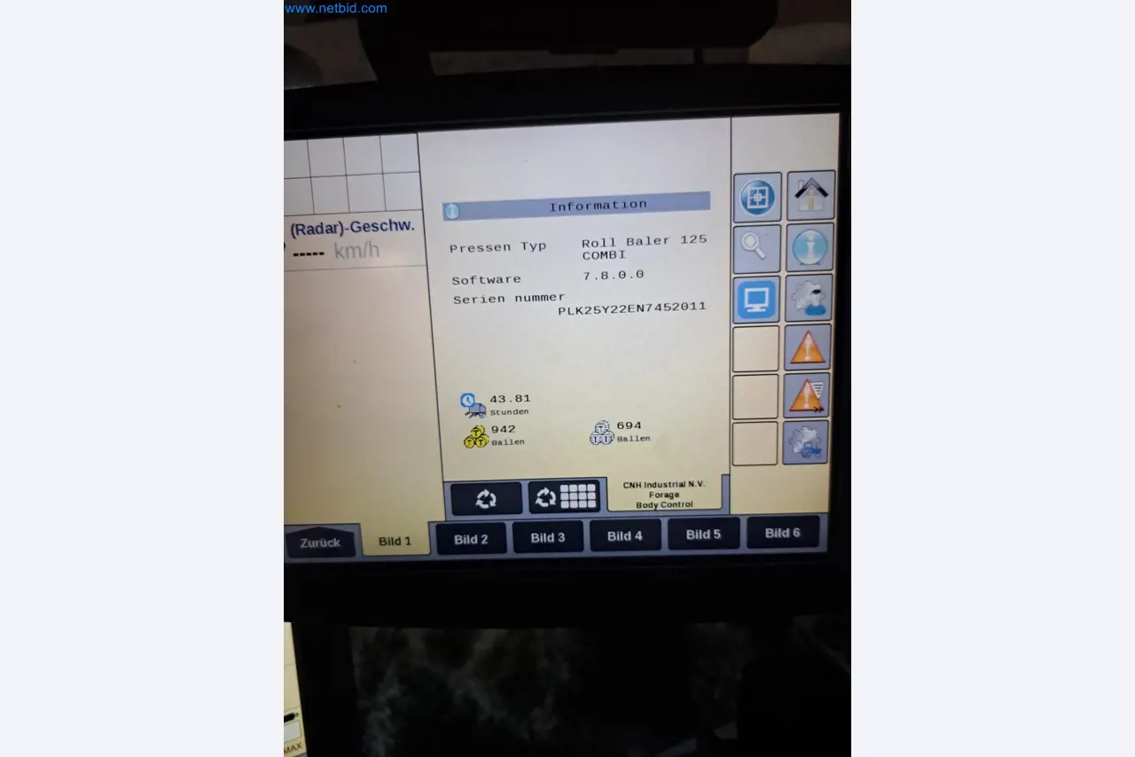 Doskonała technologia belowania z prasą rolującą New Holland 125 Combi-46