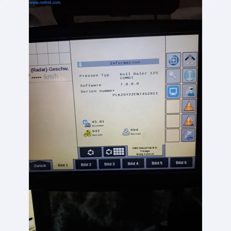 Doskonała technologia belowania z prasą rolującą New Holland 125 Combi-46