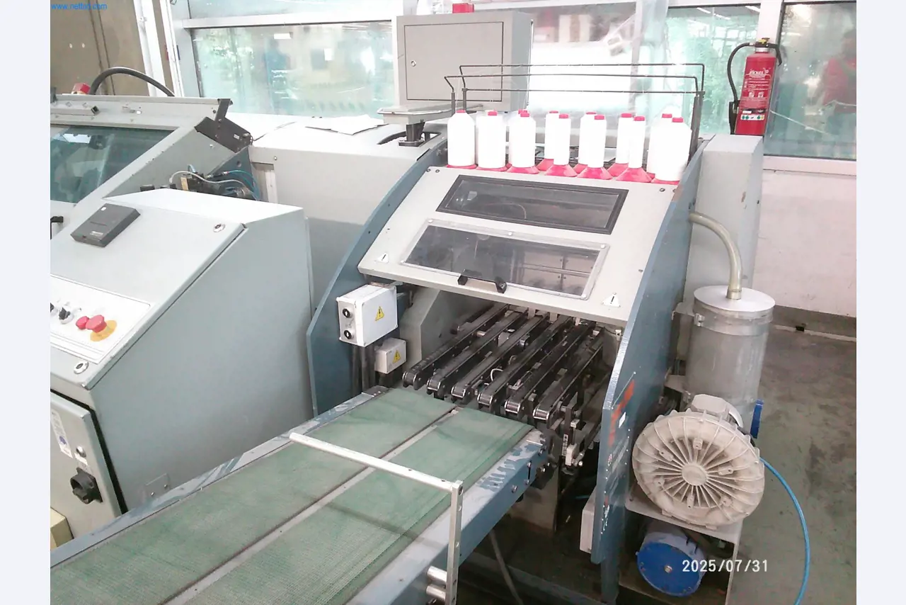 Máquinas bem conservadas de uma empresa de impressão offset-4