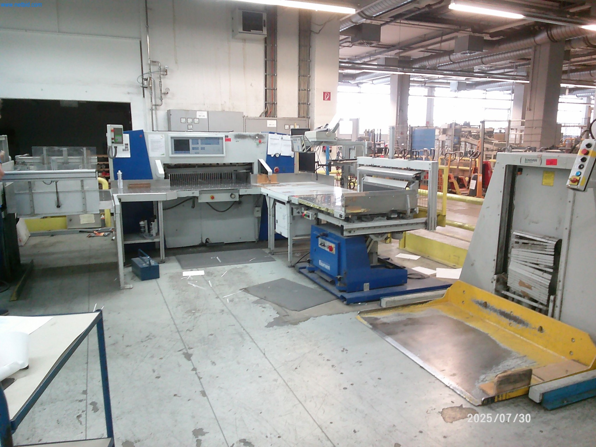 Dobrze utrzymane maszyny firmy zajmującej się drukiem offsetowym-1