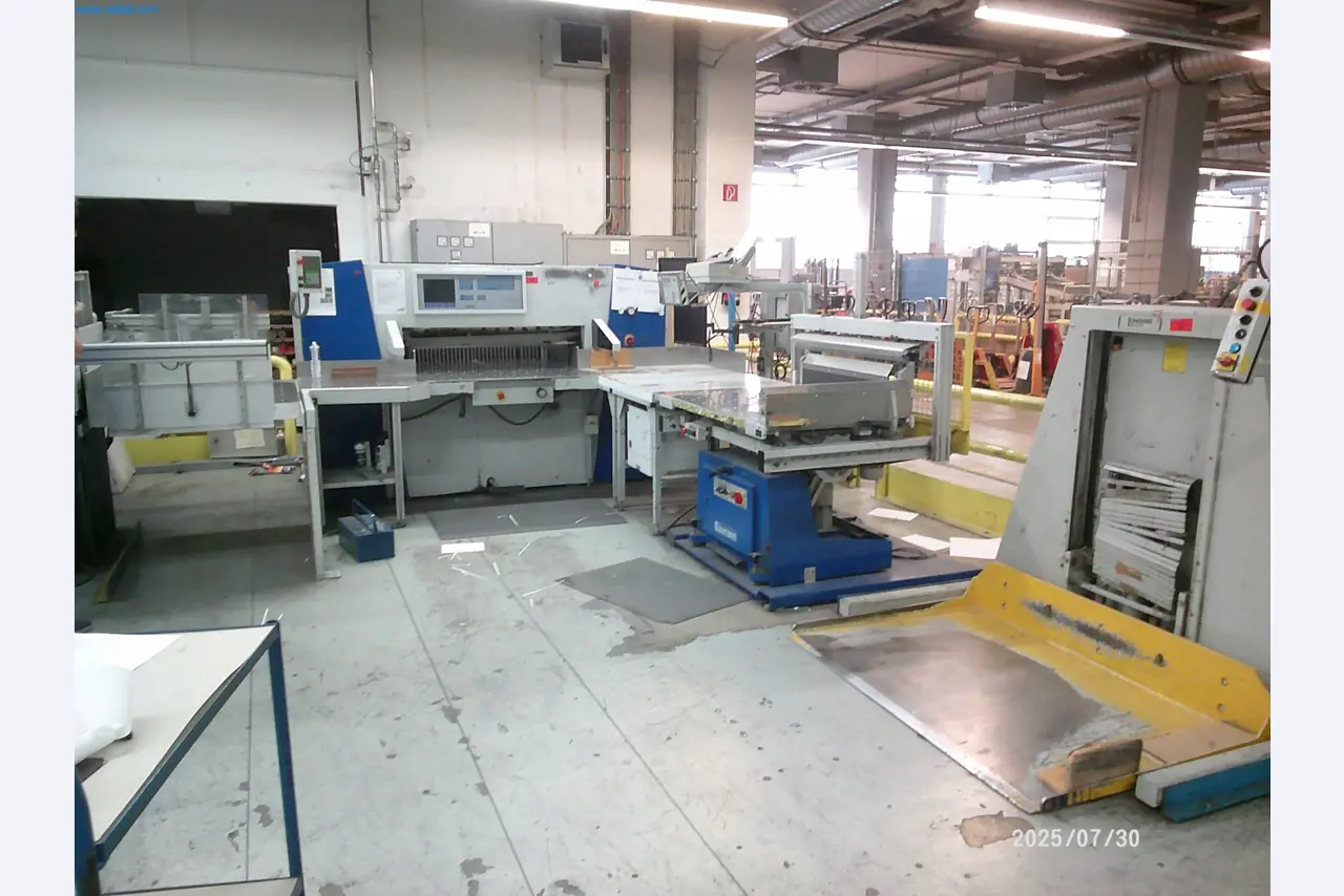 Dobrze utrzymane maszyny firmy zajmującej się drukiem offsetowym-1