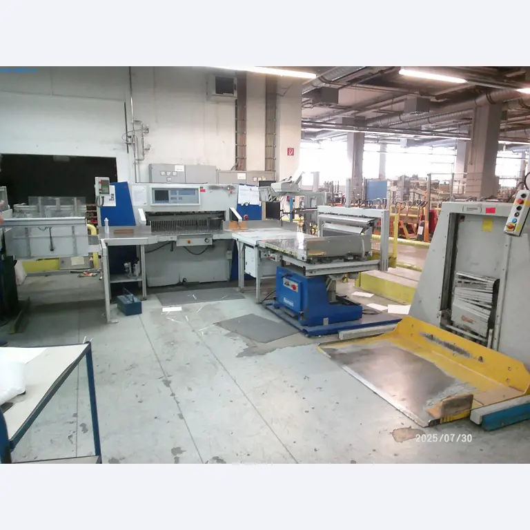 Dobrze utrzymane maszyny firmy zajmującej się drukiem offsetowym-1