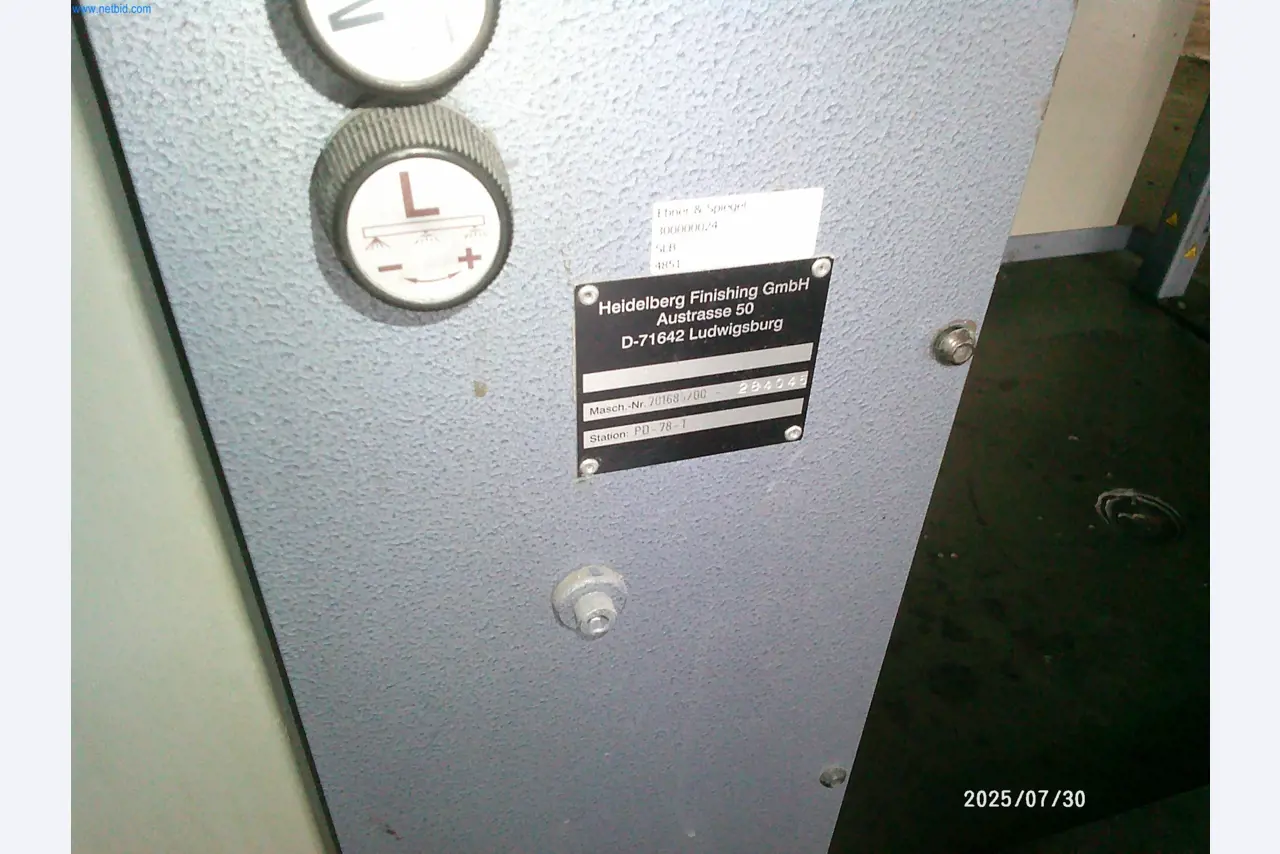 Gepflegte Maschinen einer Offset-Druckerei-12