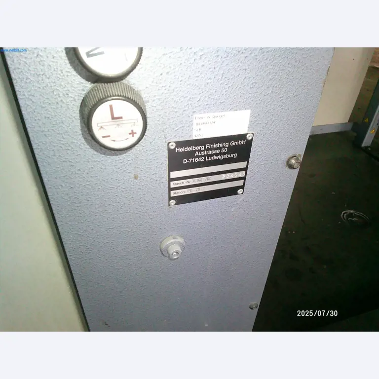 Gepflegte Maschinen einer Offset-Druckerei-12