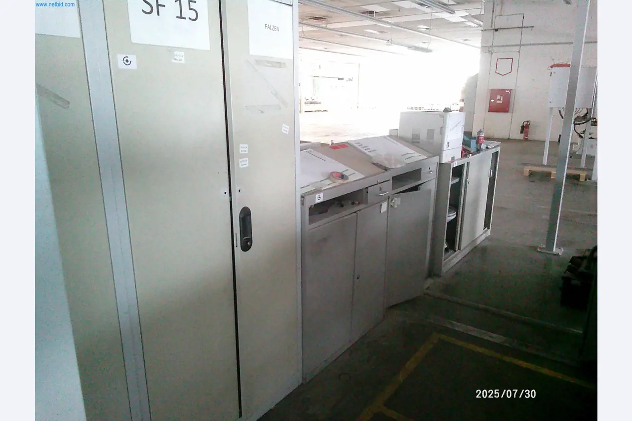 Gepflegte Maschinen einer Offset-Druckerei-13