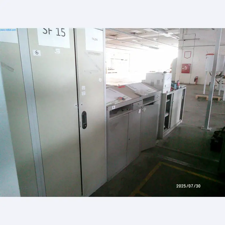 Gepflegte Maschinen einer Offset-Druckerei-13