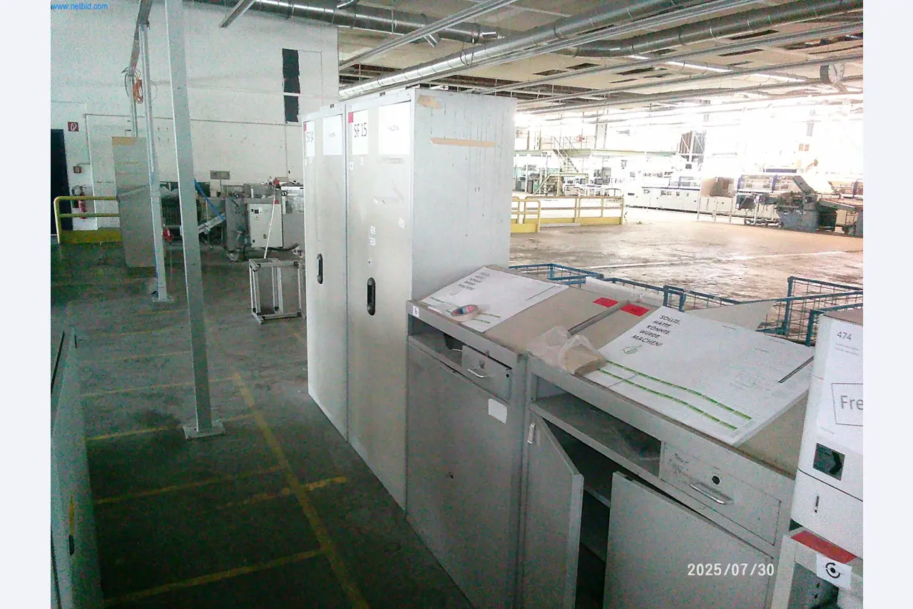 Gepflegte Maschinen einer Offset-Druckerei-14