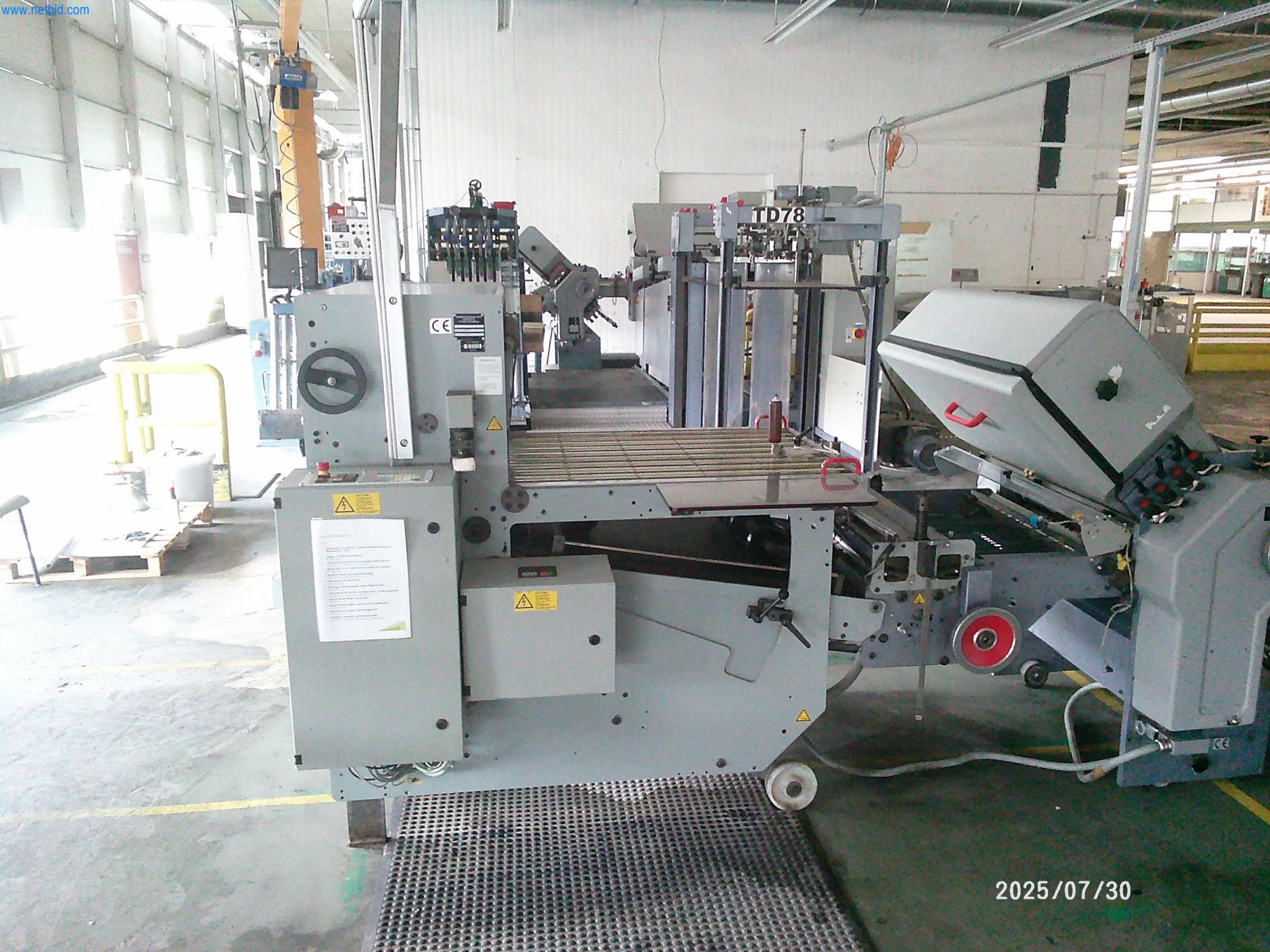 Gepflegte Maschinen einer Offset-Druckerei-2