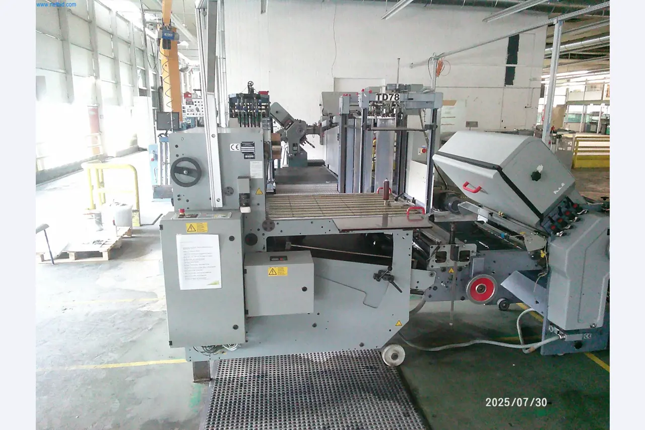 Gepflegte Maschinen einer Offset-Druckerei-2