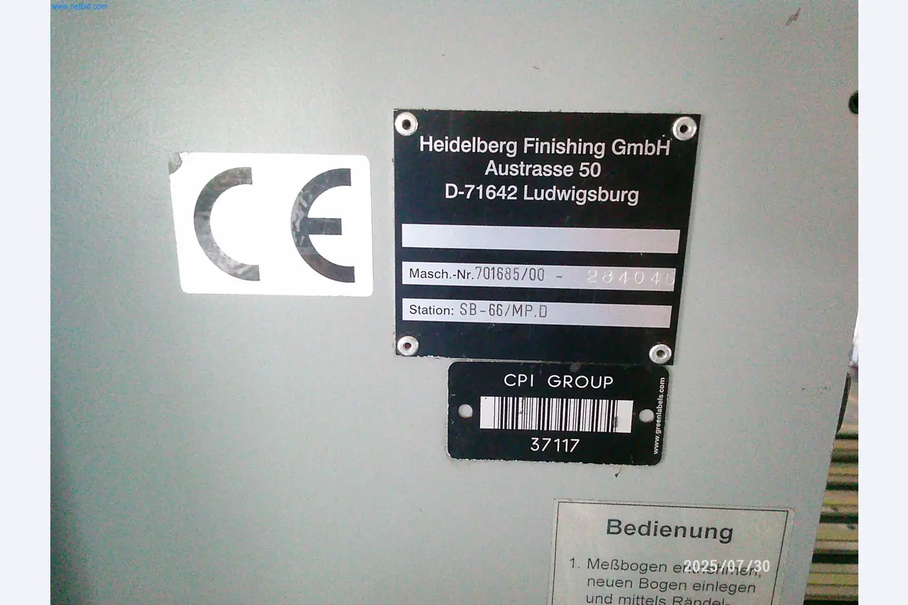 Gepflegte Maschinen einer Offset-Druckerei-3