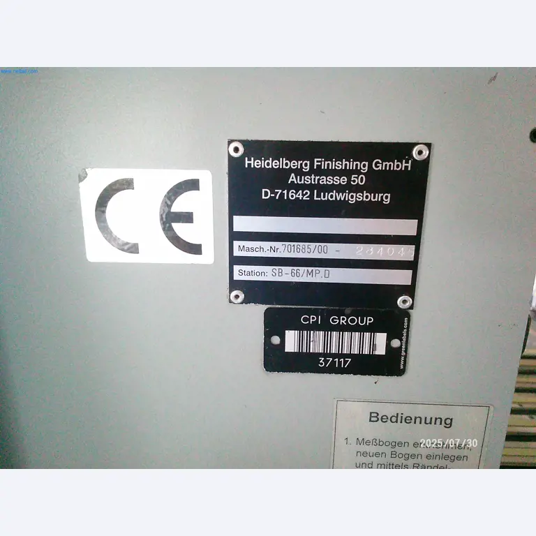 Gepflegte Maschinen einer Offset-Druckerei-3