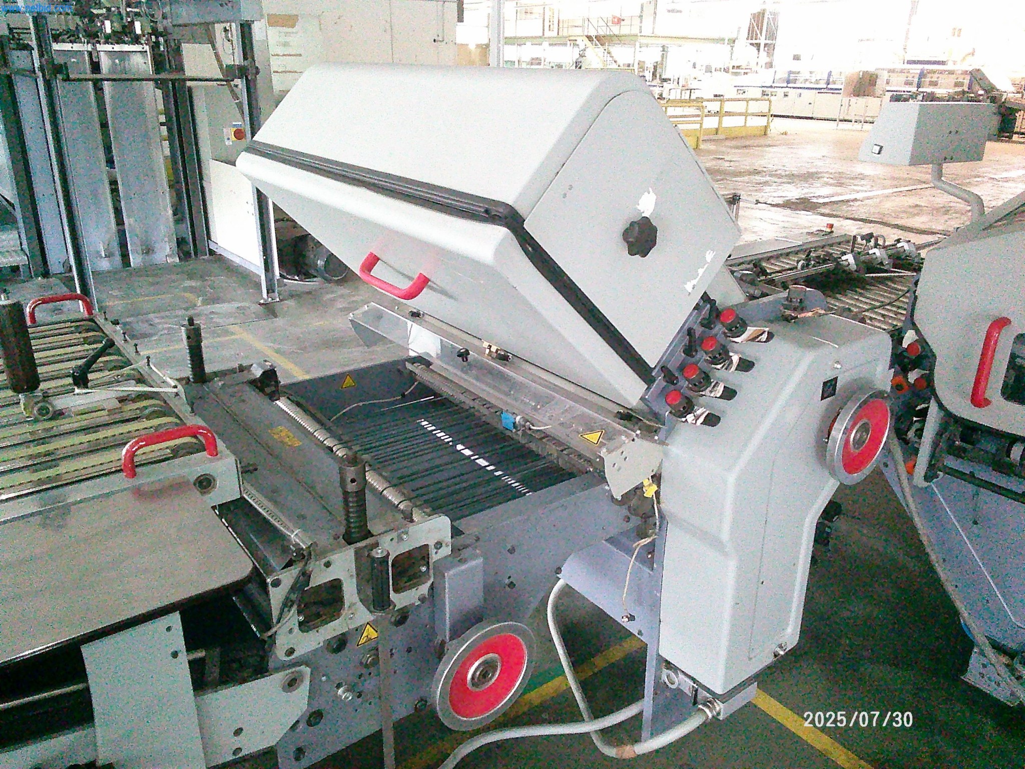 Gepflegte Maschinen einer Offset-Druckerei-4