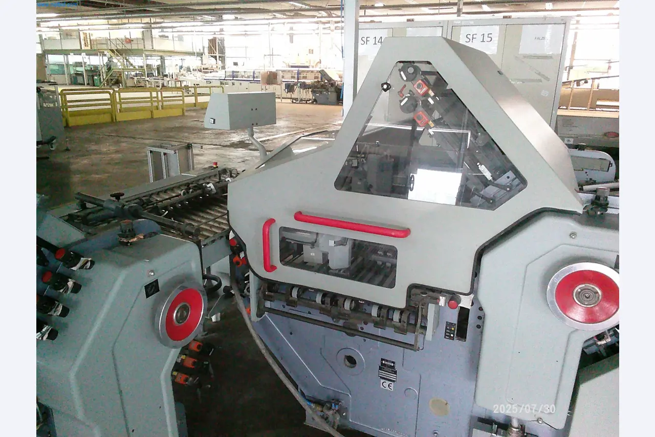 Gepflegte Maschinen einer Offset-Druckerei-5