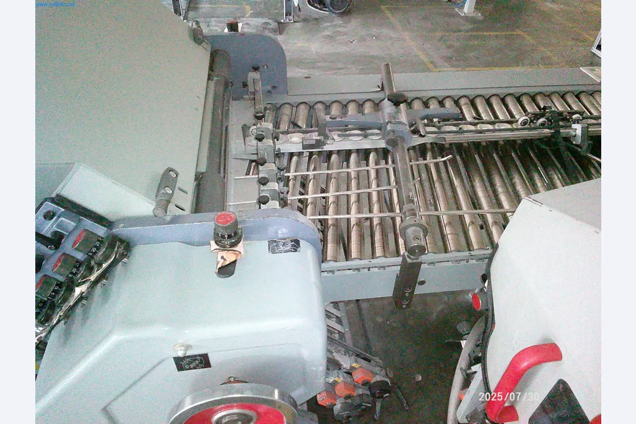 Gepflegte Maschinen einer Offset-Druckerei-8