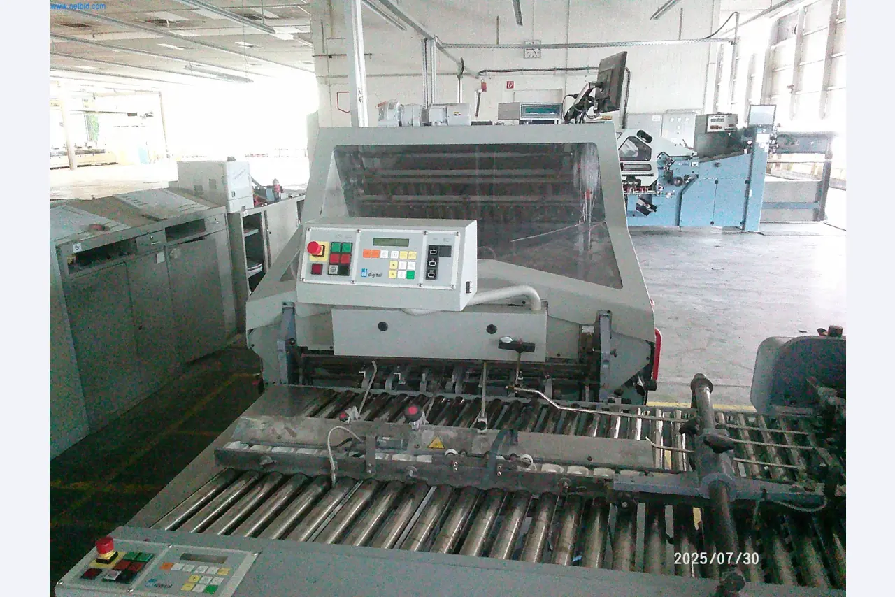 Gepflegte Maschinen einer Offset-Druckerei-9