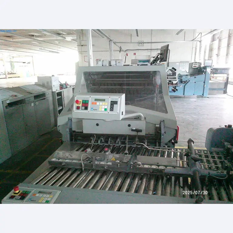 Gepflegte Maschinen einer Offset-Druckerei-9