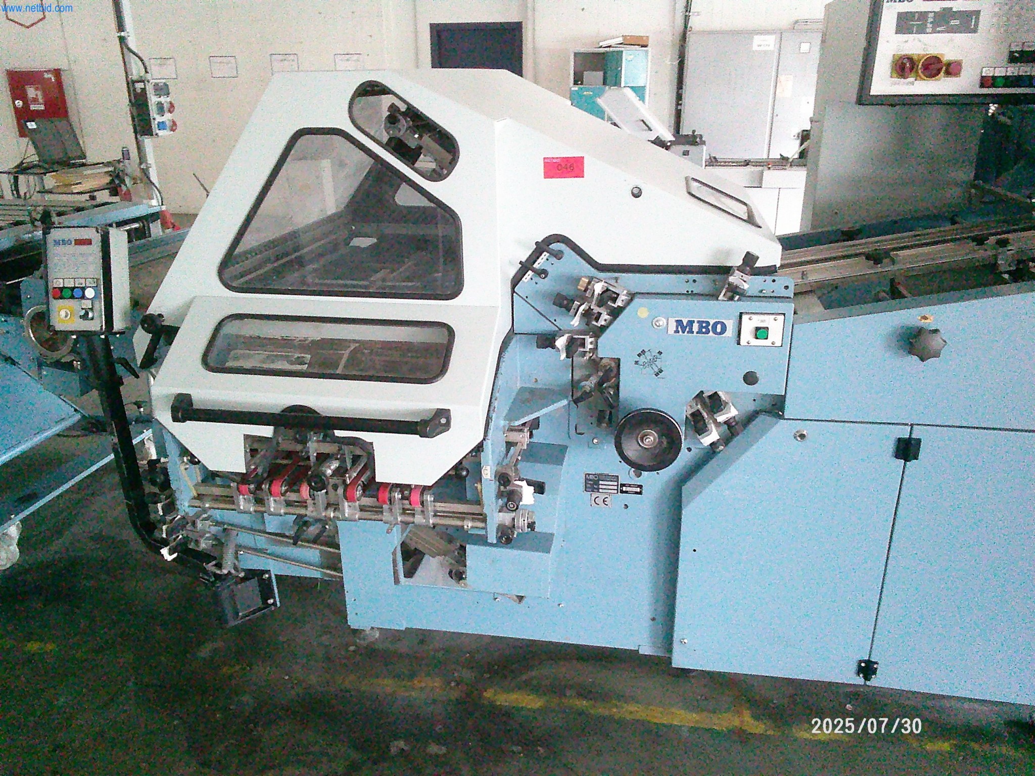 Gepflegte Maschinen einer Offset-Druckerei-4