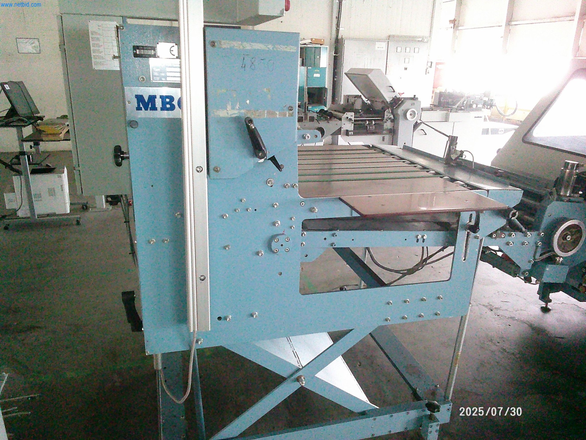 Gepflegte Maschinen einer Offset-Druckerei-7