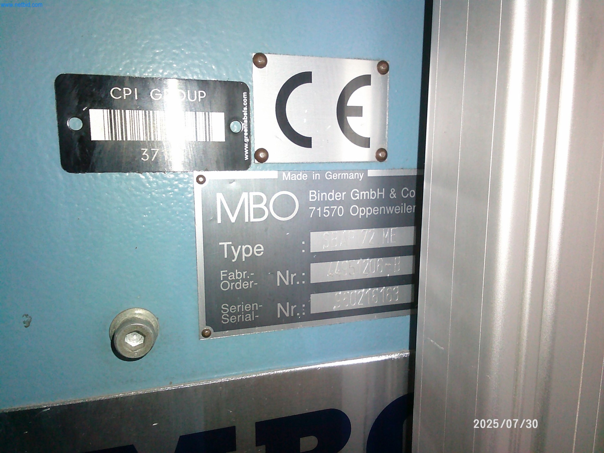 Gepflegte Maschinen einer Offset-Druckerei-8