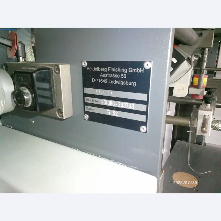 Gepflegte Maschinen einer Offset-Druckerei-4