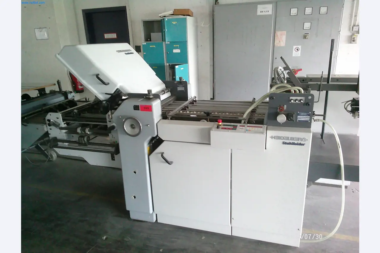 Gepflegte Maschinen einer Offset-Druckerei-5