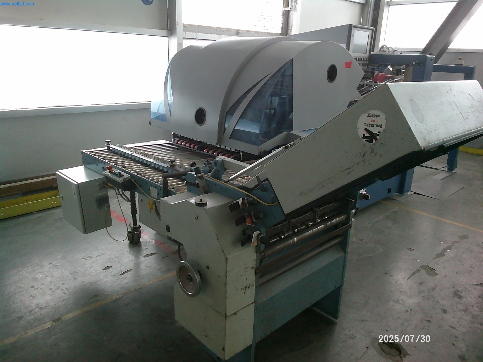 Gepflegte Maschinen einer Offset-Druckerei-6