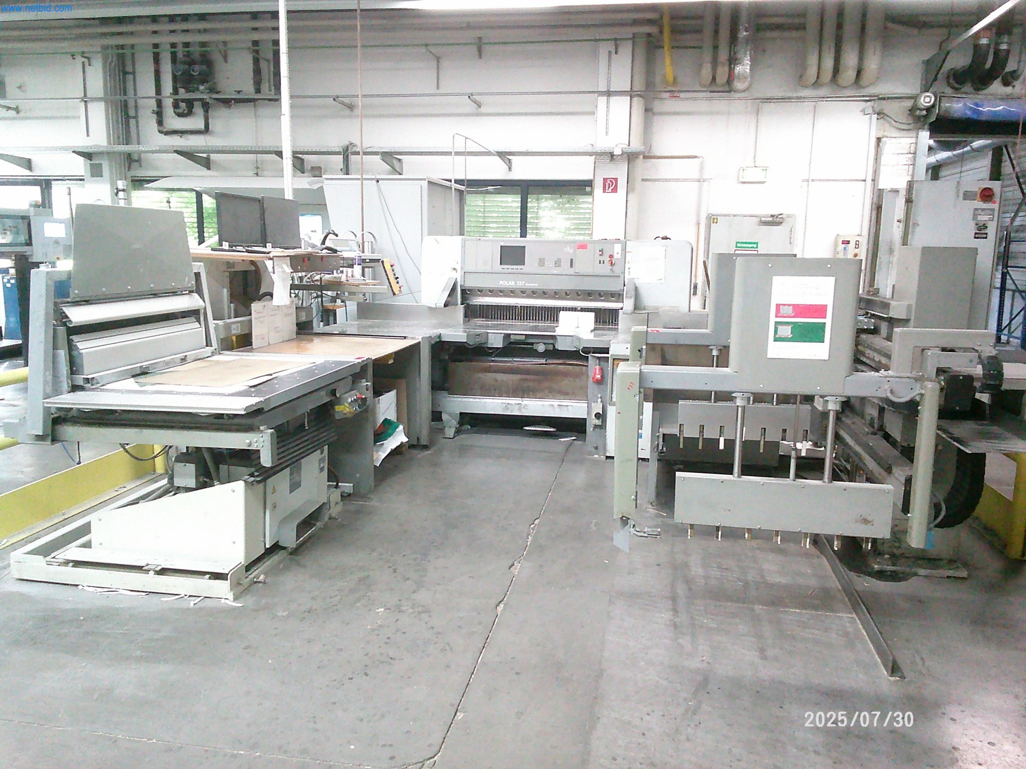 Gepflegte Maschinen einer Offset-Druckerei-1