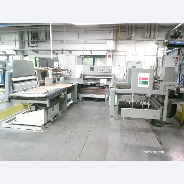 Gepflegte Maschinen einer Offset-Druckerei-1