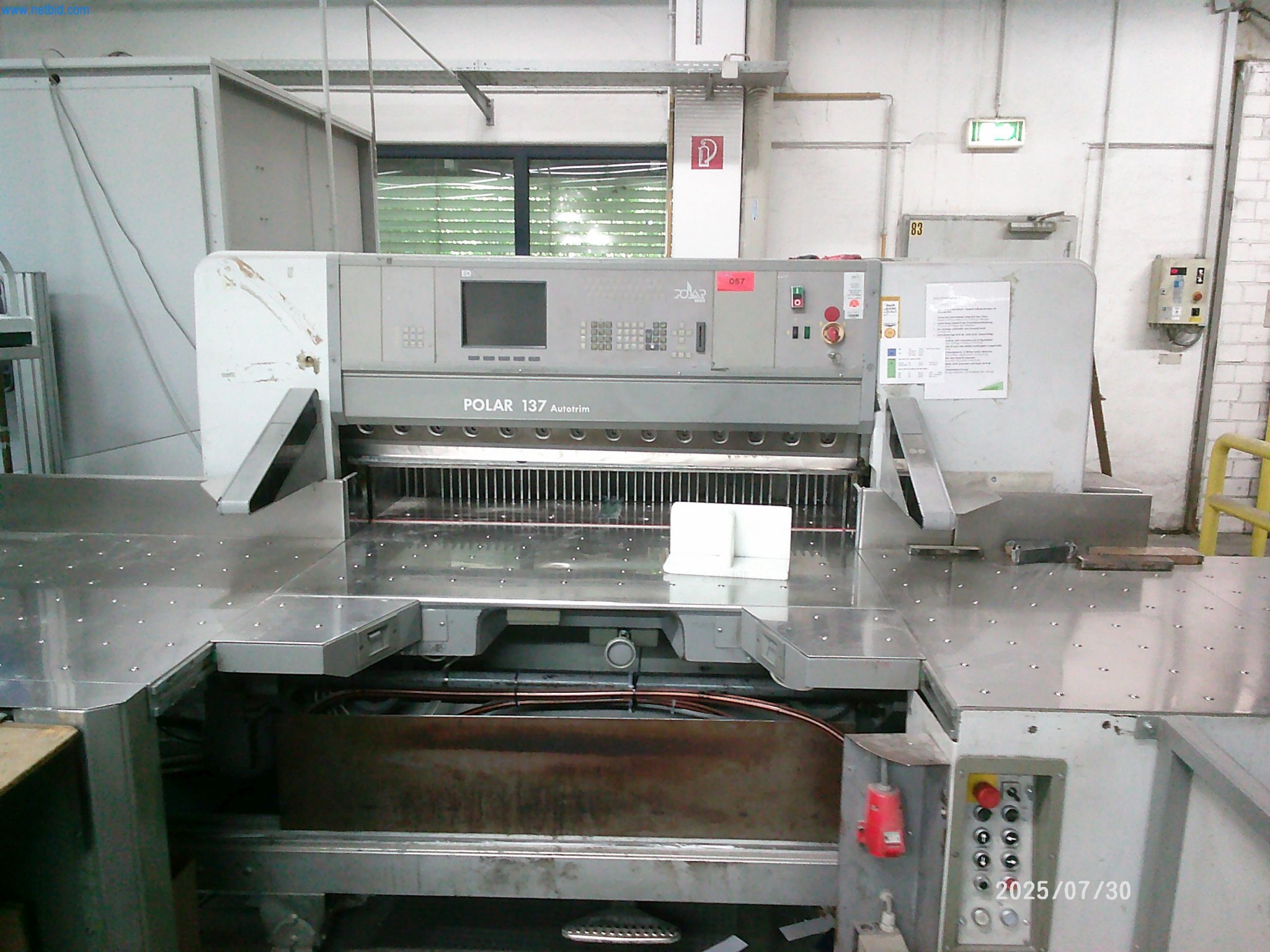 Gepflegte Maschinen einer Offset-Druckerei-2