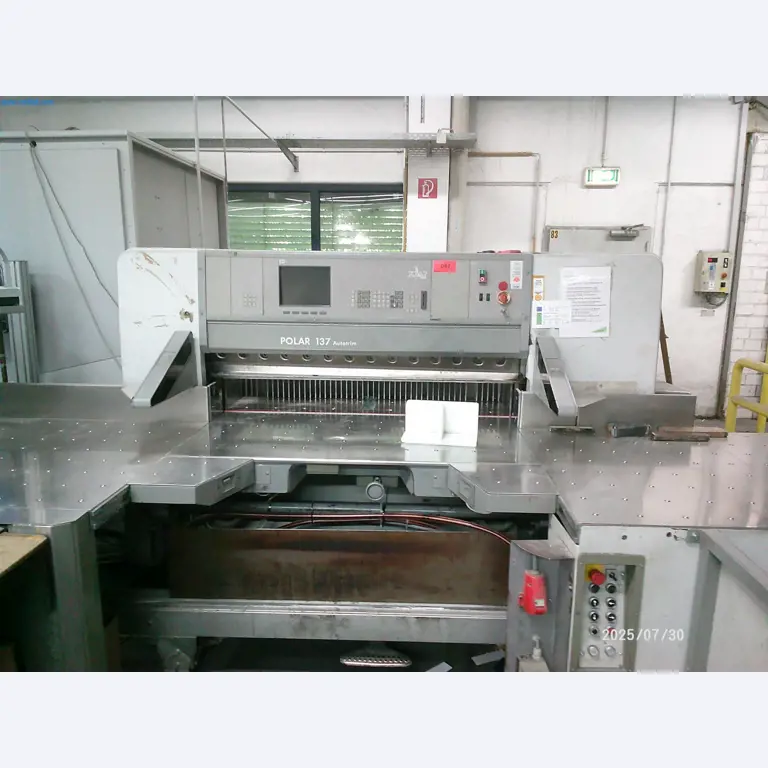 Gepflegte Maschinen einer Offset-Druckerei-2