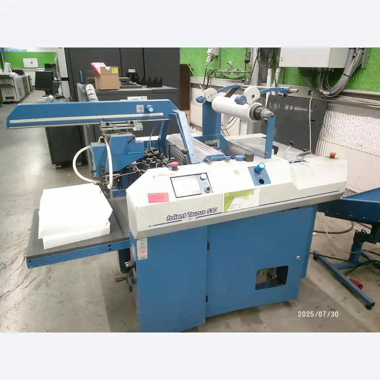 Gepflegte Maschinen einer Offset-Druckerei-1