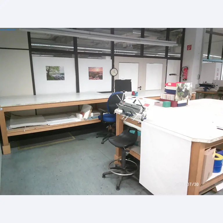 Goed onderhouden machines van een offsetdrukkerij-1