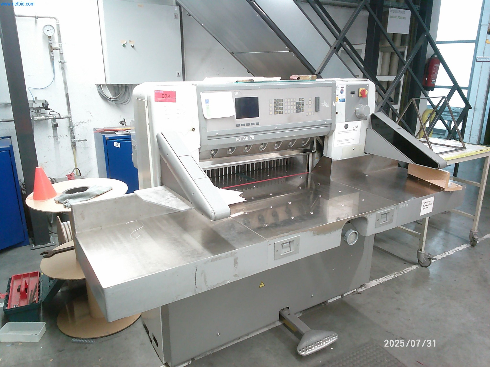 Gepflegte Maschinen einer Offset-Druckerei-1