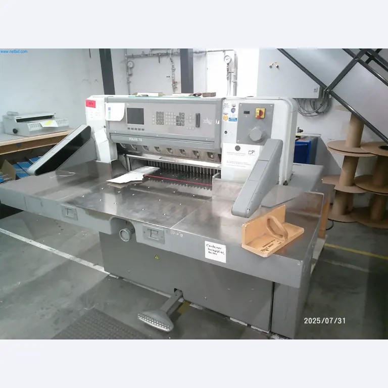 Gepflegte Maschinen einer Offset-Druckerei-2