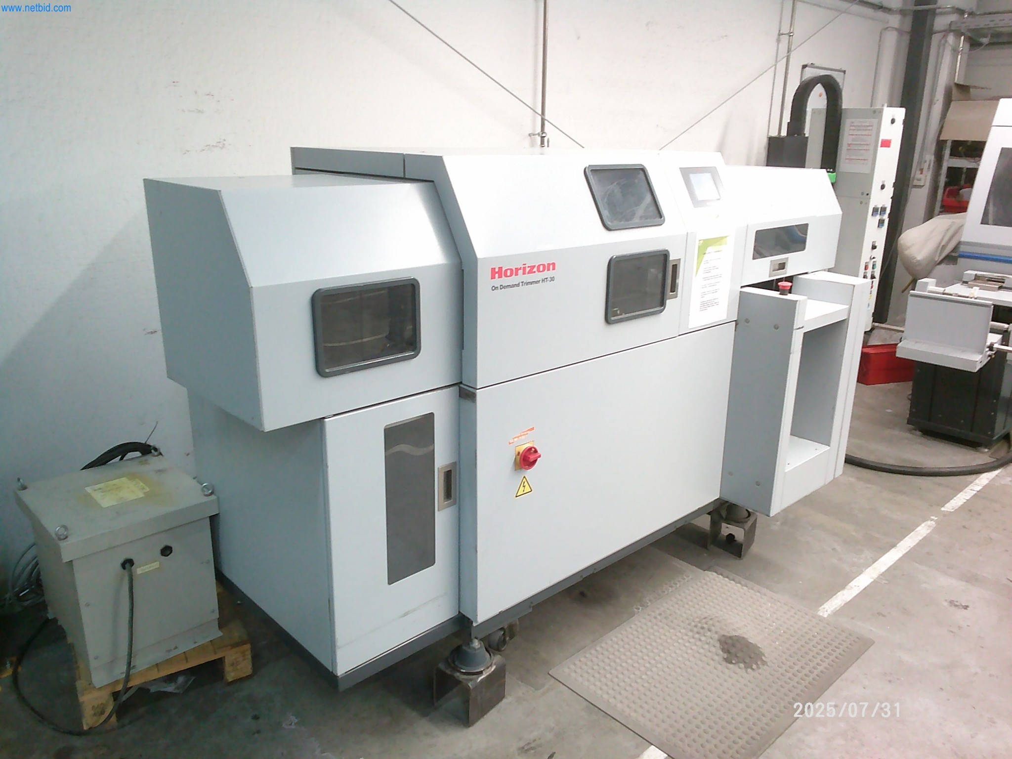 Gepflegte Maschinen einer Offset-Druckerei-2