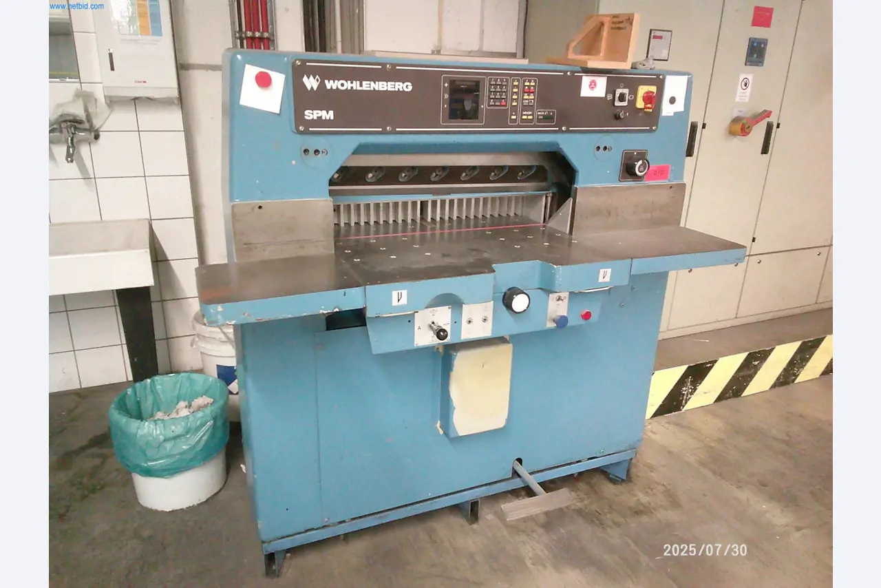 Dobrze utrzymane maszyny firmy zajmującej się drukiem offsetowym-1