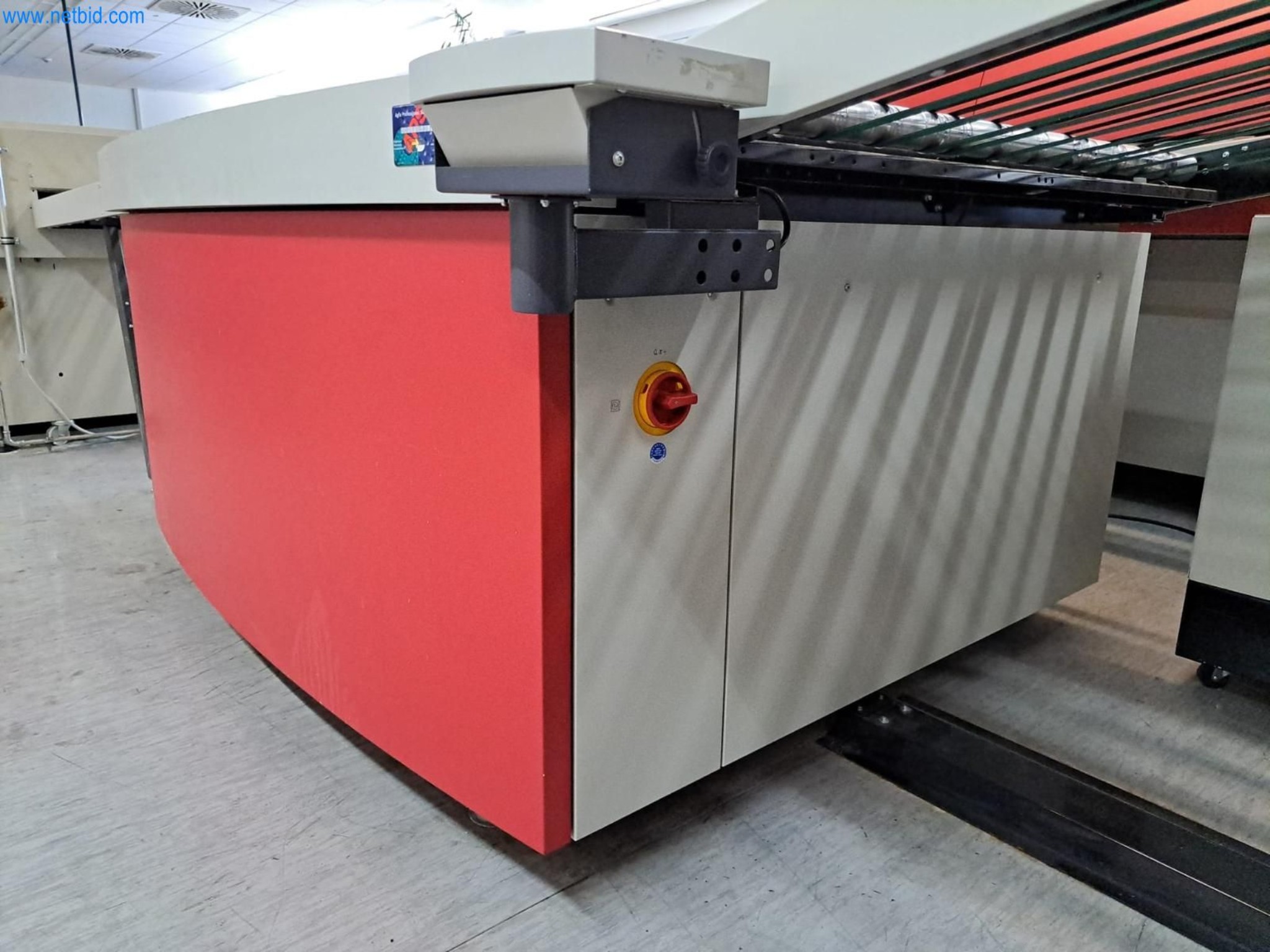 Gepflegte Maschinen einer Offset-Druckerei-16