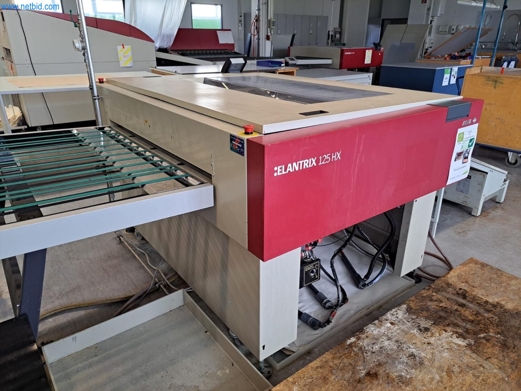 Gepflegte Maschinen einer Offset-Druckerei-1