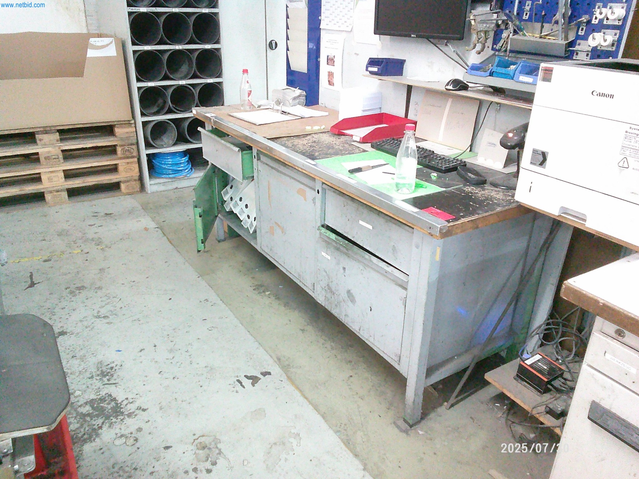 Gepflegte Maschinen einer Offset-Druckerei-5