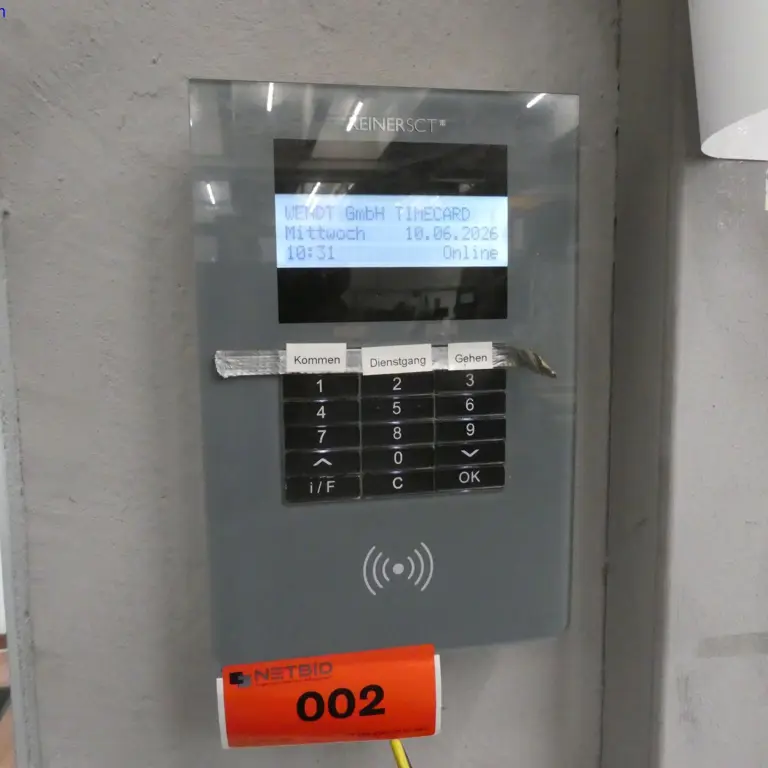 Time-tracking terminal Reiner SCT