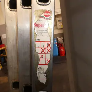 Extendable ladder Hailo